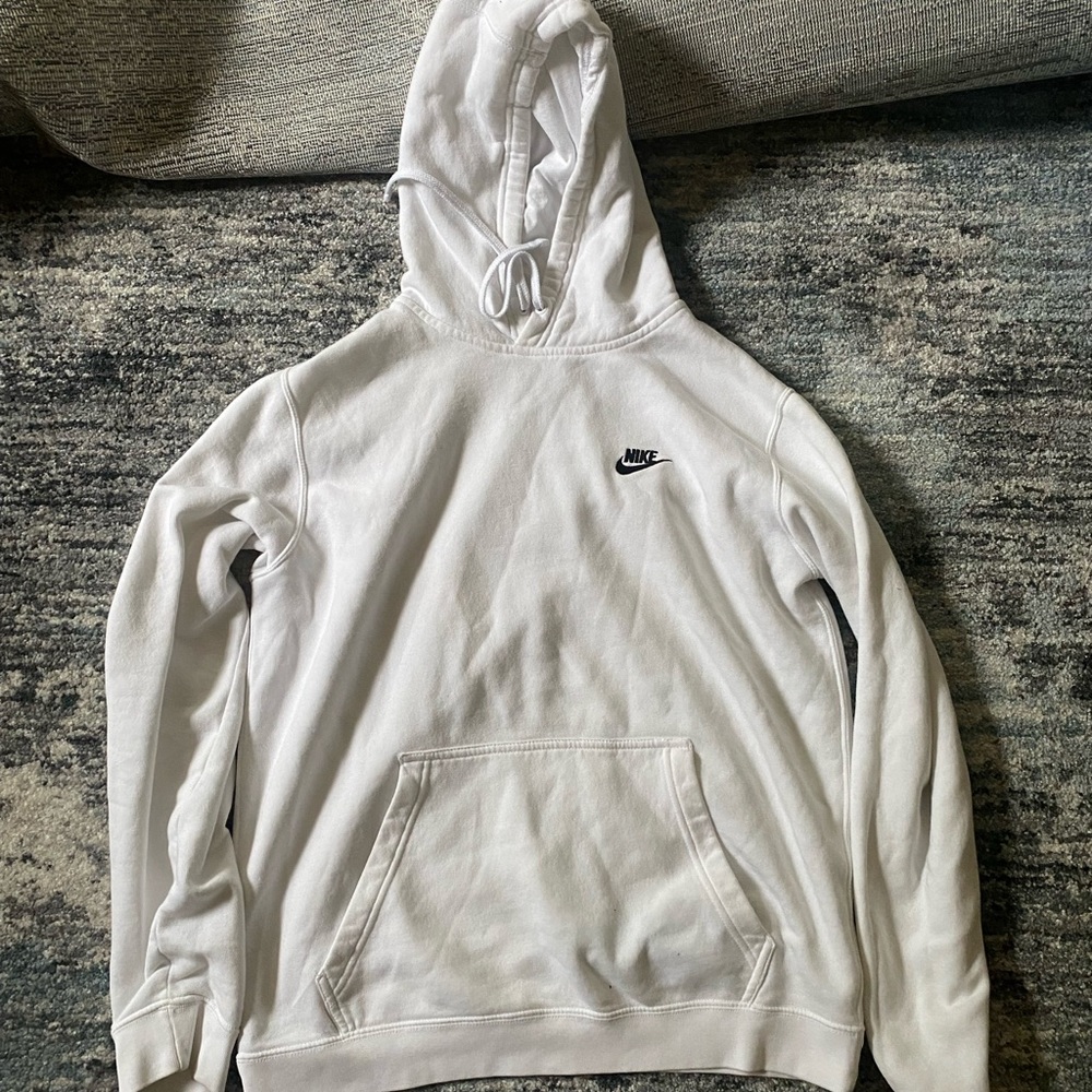 White Nike Hoodie